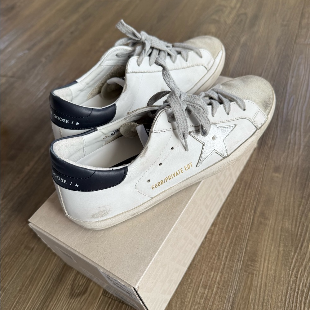 Golden Goose Super-Star Classic White/Ice/Silver/Night US 39 - great condition